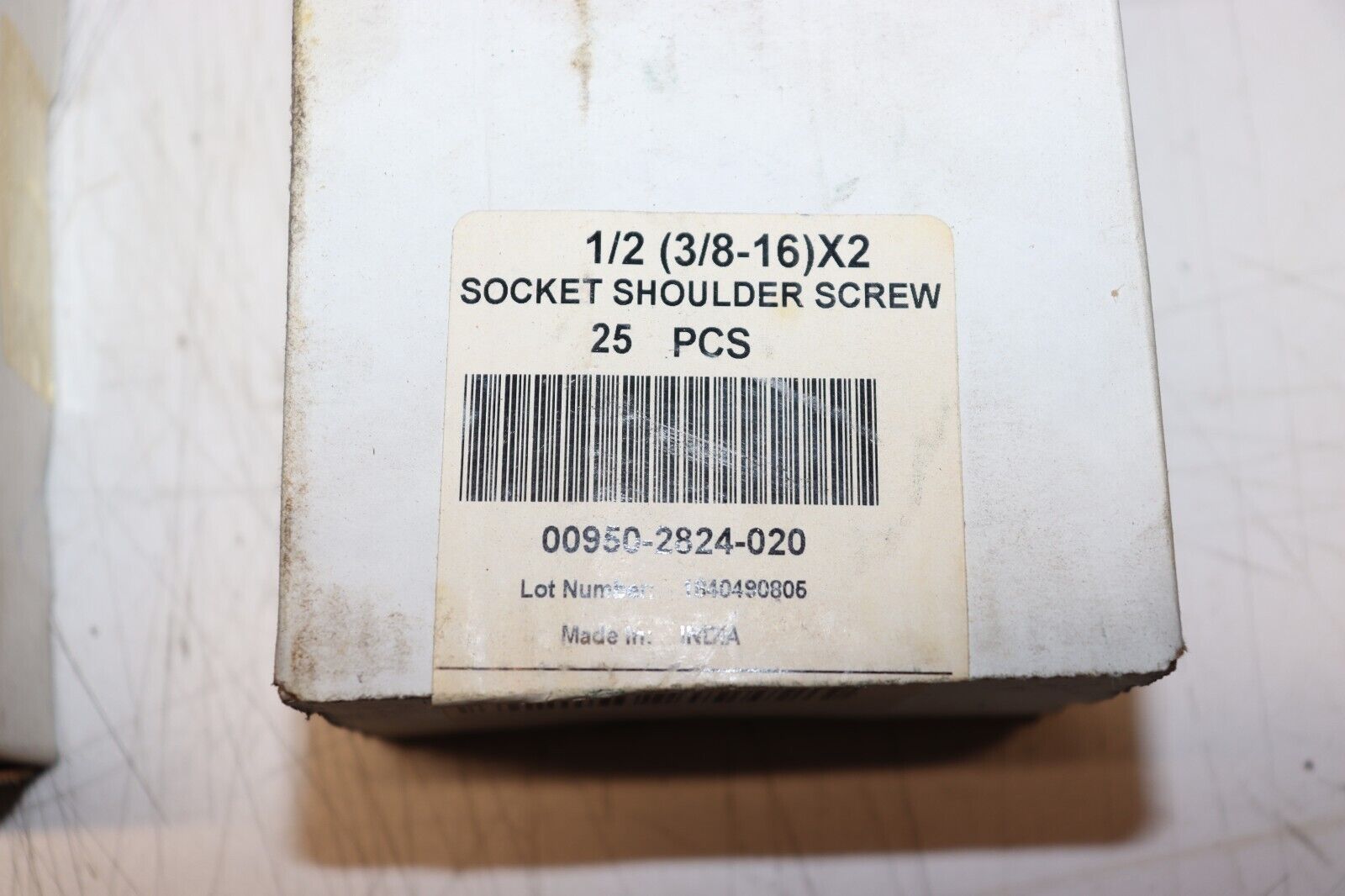 Shoulder Screw: Std Shoulder Screw, 3/8"-16 Thr Size, Pack of 25, 4XY43 - Northside Material Brokers