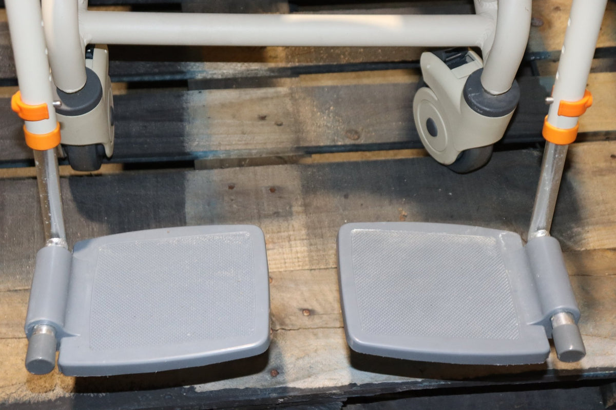 ShowerBuddy Roll-In Buddy Tilt SB3T Shower Commode Chair, 350 lbs, Locking Casters - Northside Material Brokers