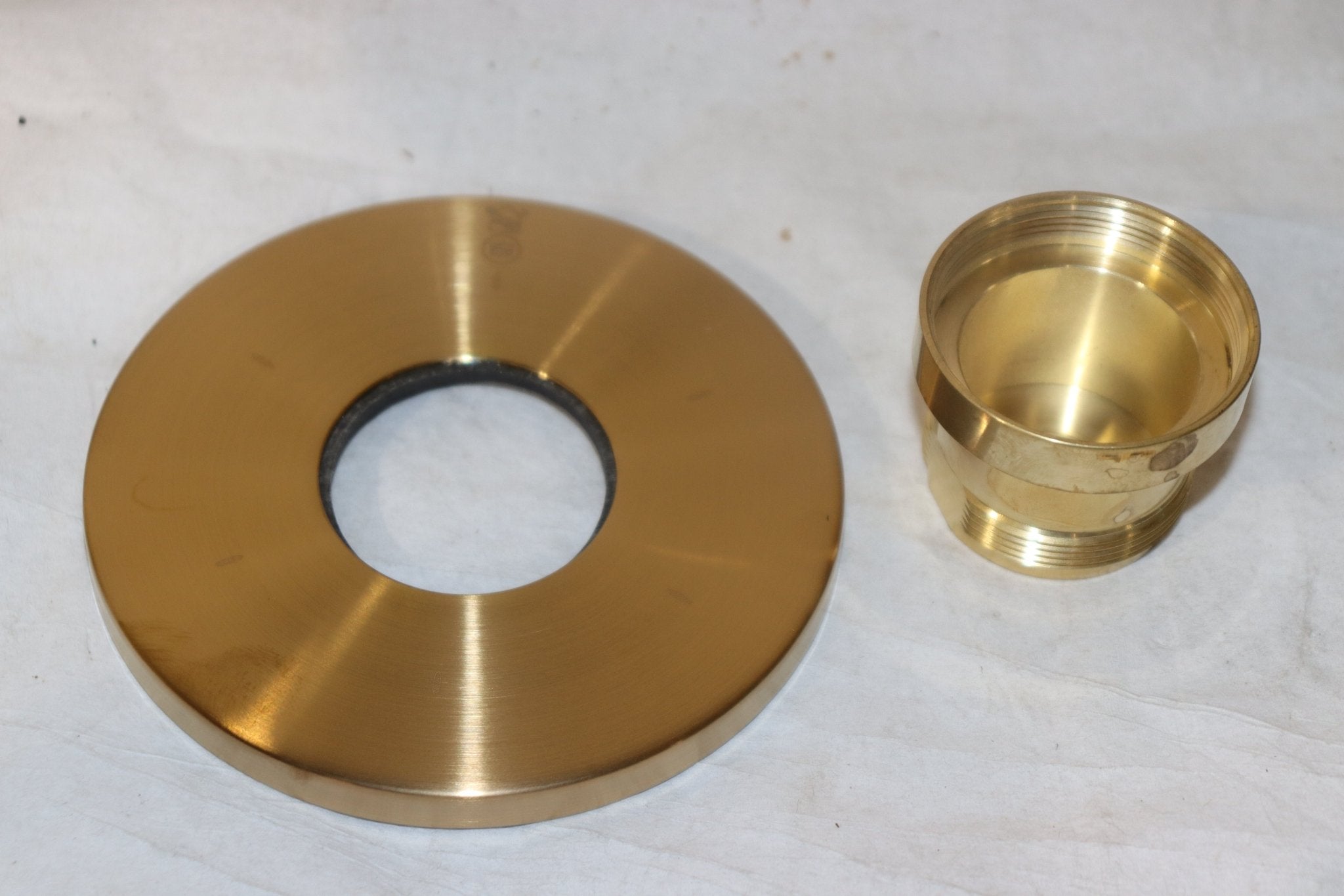 Signature Hardware SHLZ9005LHBG Lentz 6 Function Diverter Valve Trim Only, Brushed Gold - Northside Material Brokers