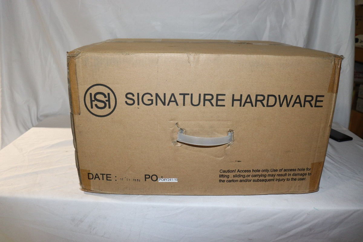 Signature Hardware SHSKDM1515AZ1 Sitka 18" Drop-In/Undermount Stainless Prep Sin - Northside Material Brokers
