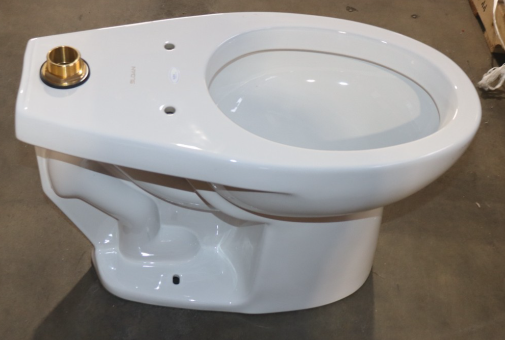 Sloan ST-2029-STG Floor-Mounted Water Closet - White - Northside Material Brokers