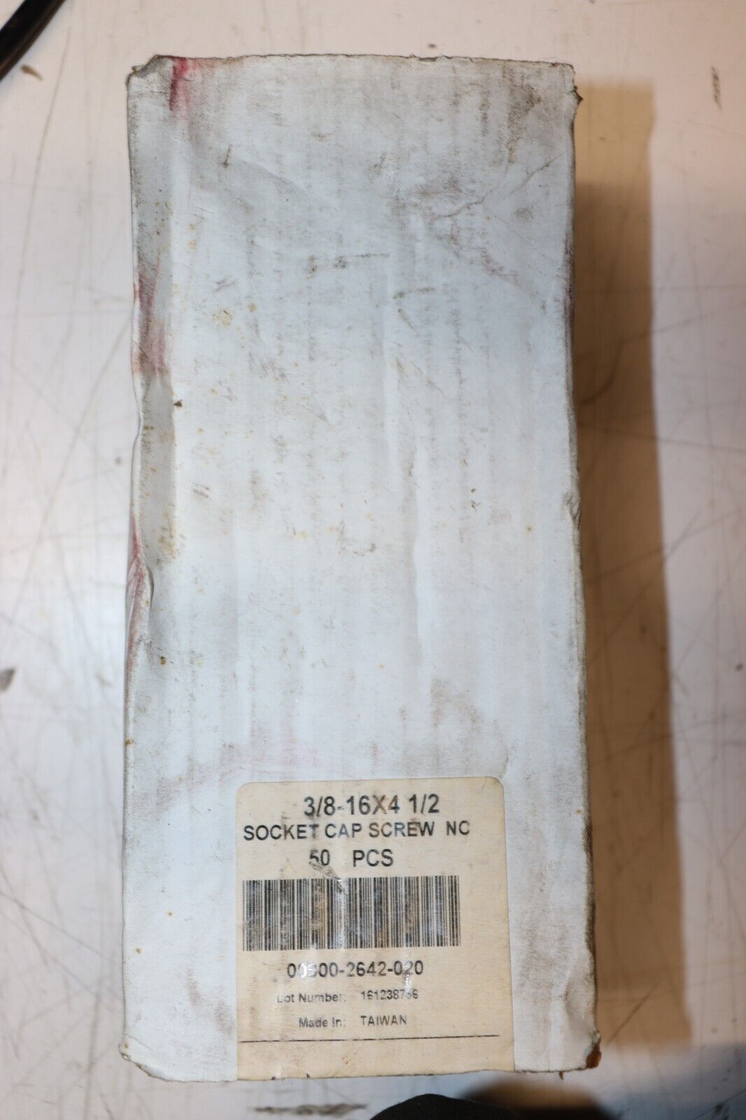 Socket Head Cap Screw: 3/8"-16 Thread Size, 4 1/2 in Lg, 4XE74 - Northside Material Brokers