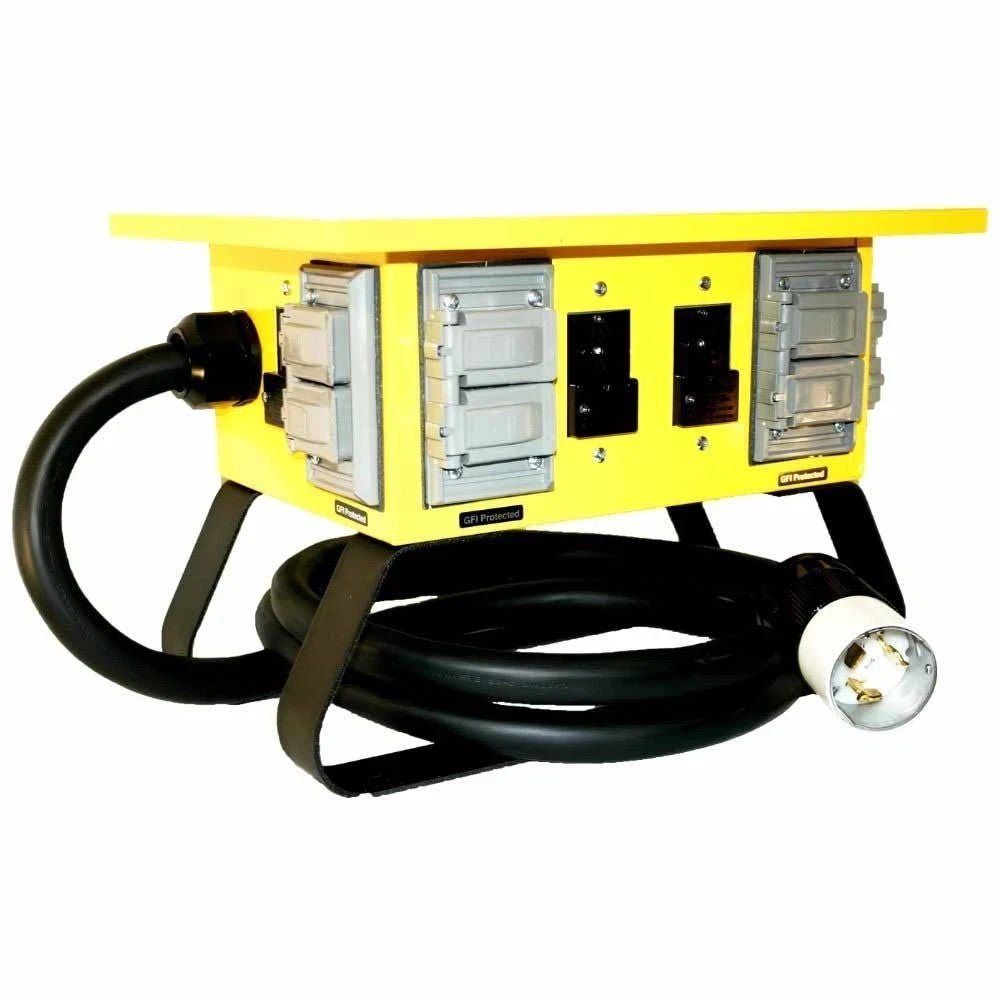 Southwire 6508UGSX Power Distribution Box, 50 Ac, (4) 5-20R, New - Northside Material Brokers