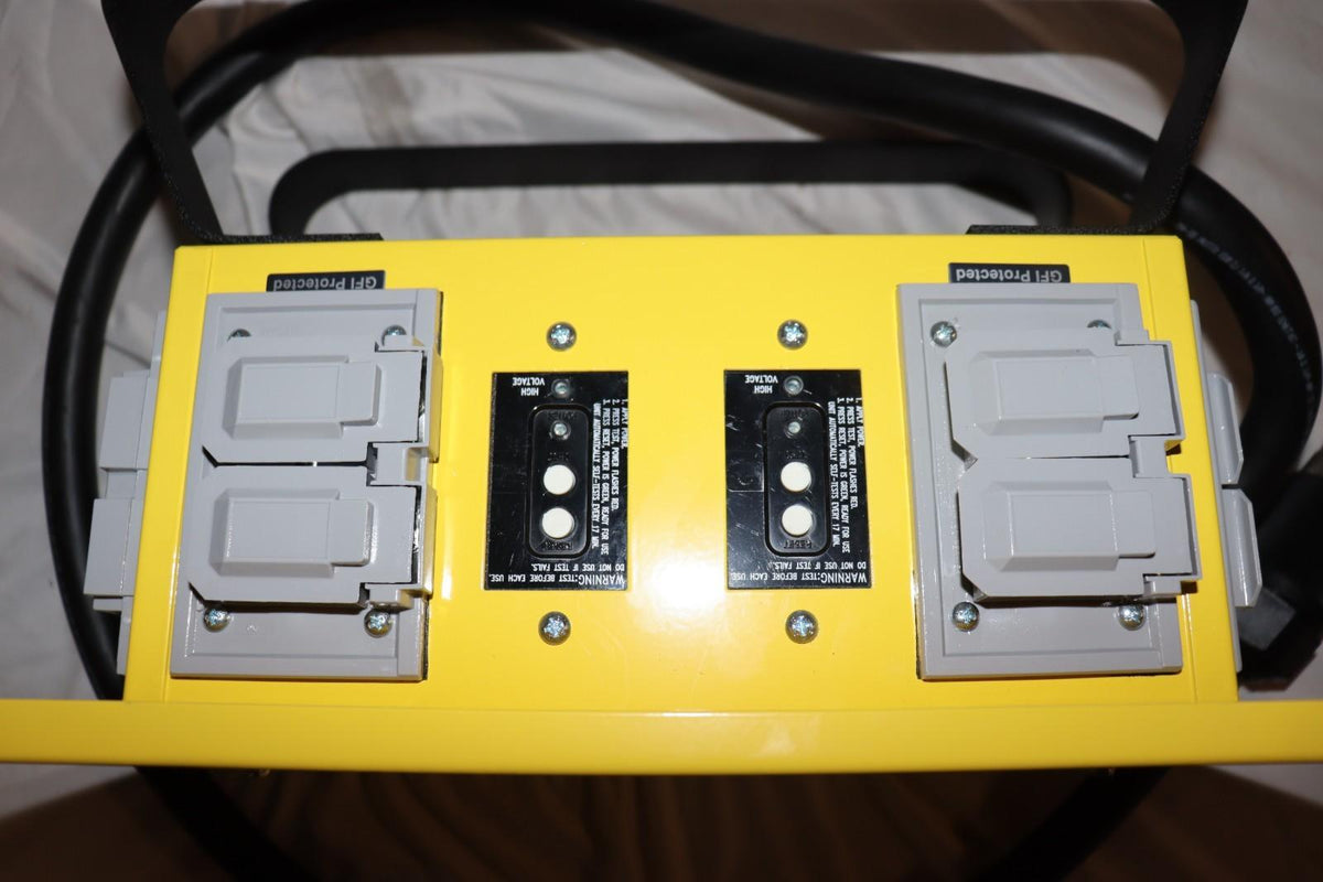 Southwire 6508UGSX Power Distribution Box, 50 Ac, (4) 5-20R, New - Northside Material Brokers