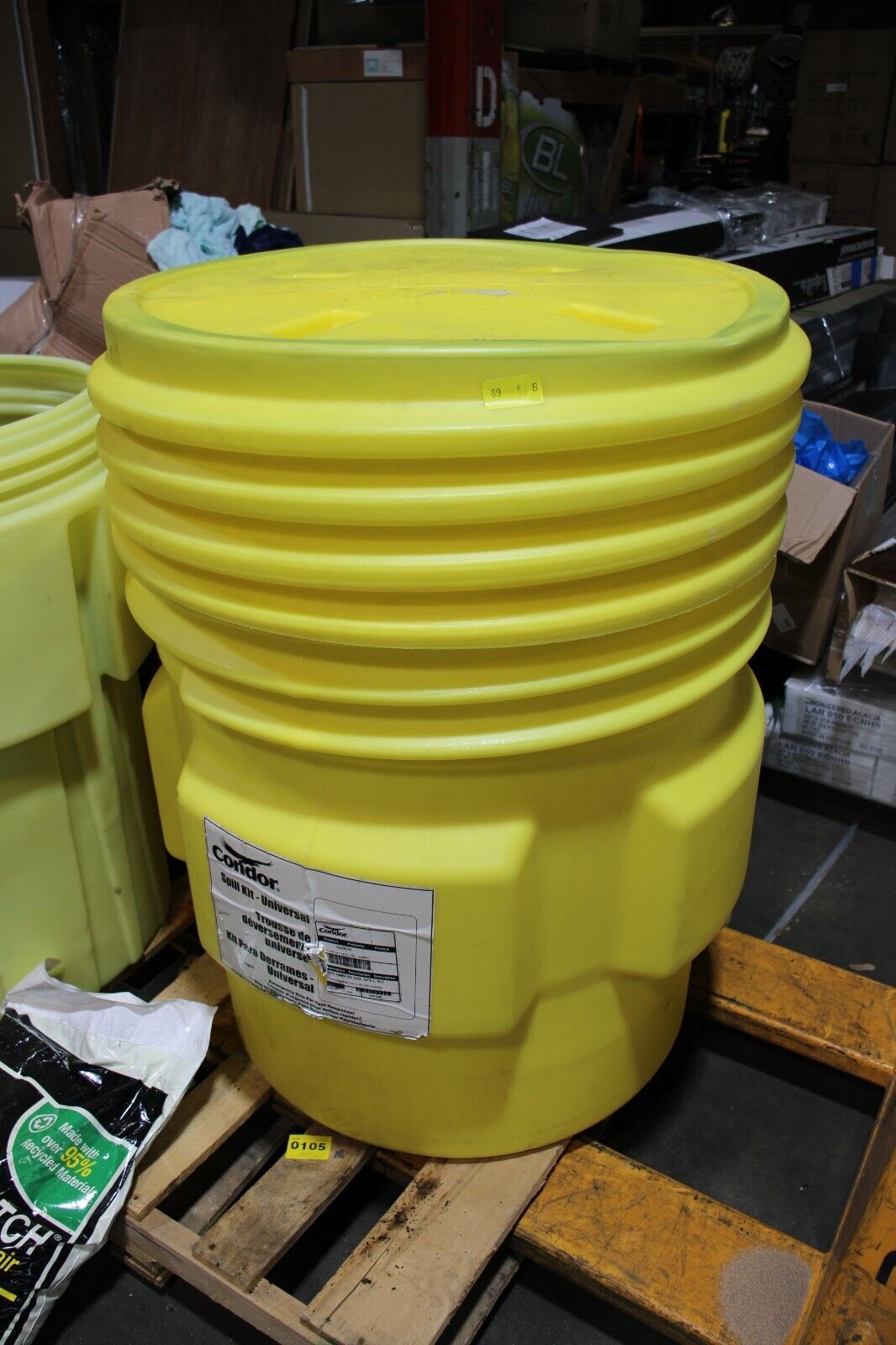 Spilltech Spku-65 Spill Kit,Drum,Universal,28-1/4" H - Northside Material Brokers