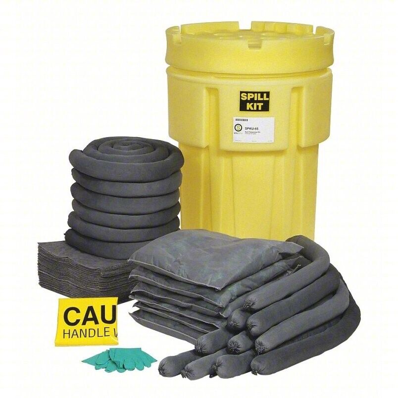 Spilltech Spku-65 Spill Kit,Drum,Universal,28-1/4" H - Northside Material Brokers