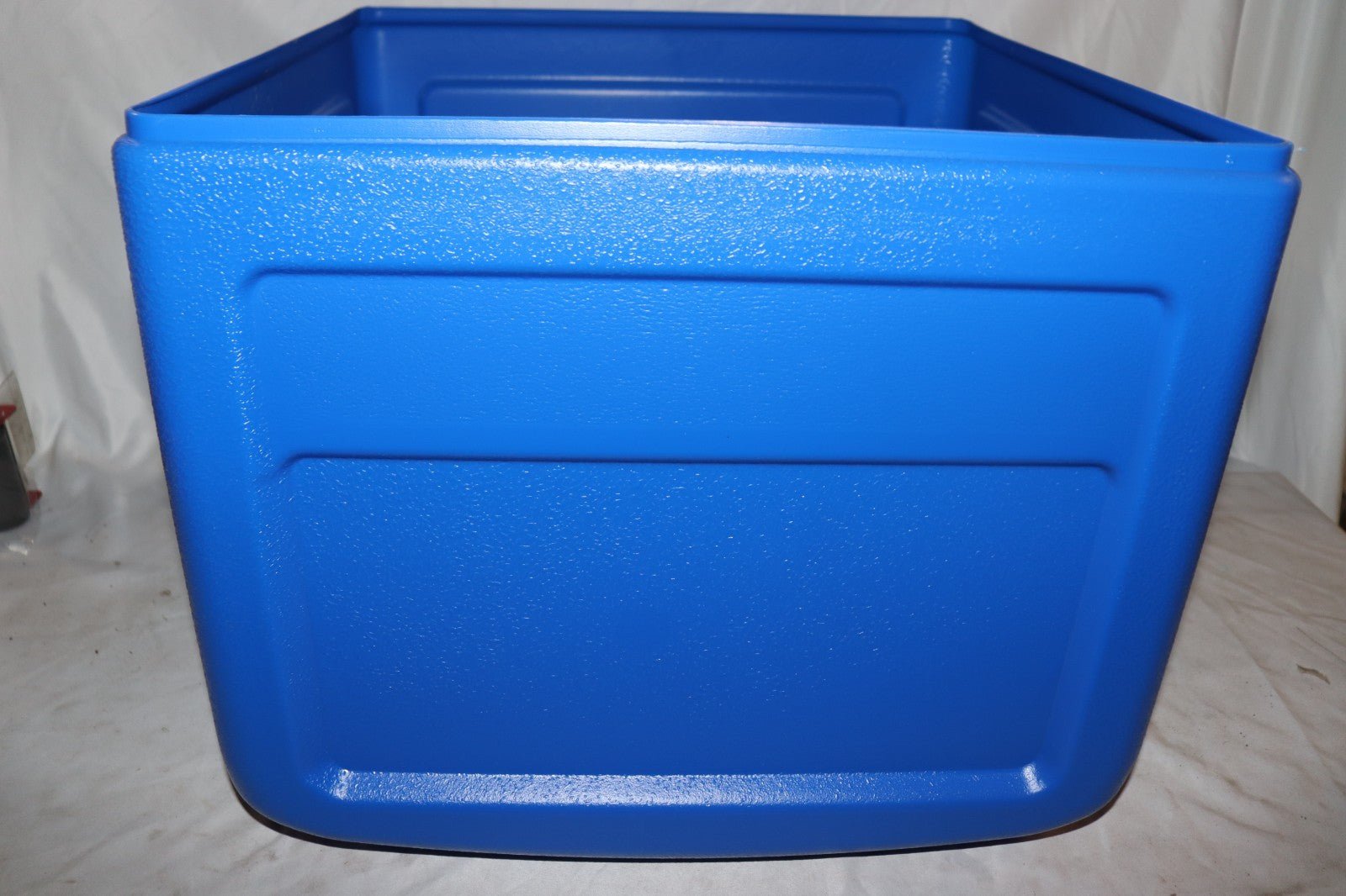 Square 38 Gallon Blue Recycling Lid, New - Northside Material Brokers