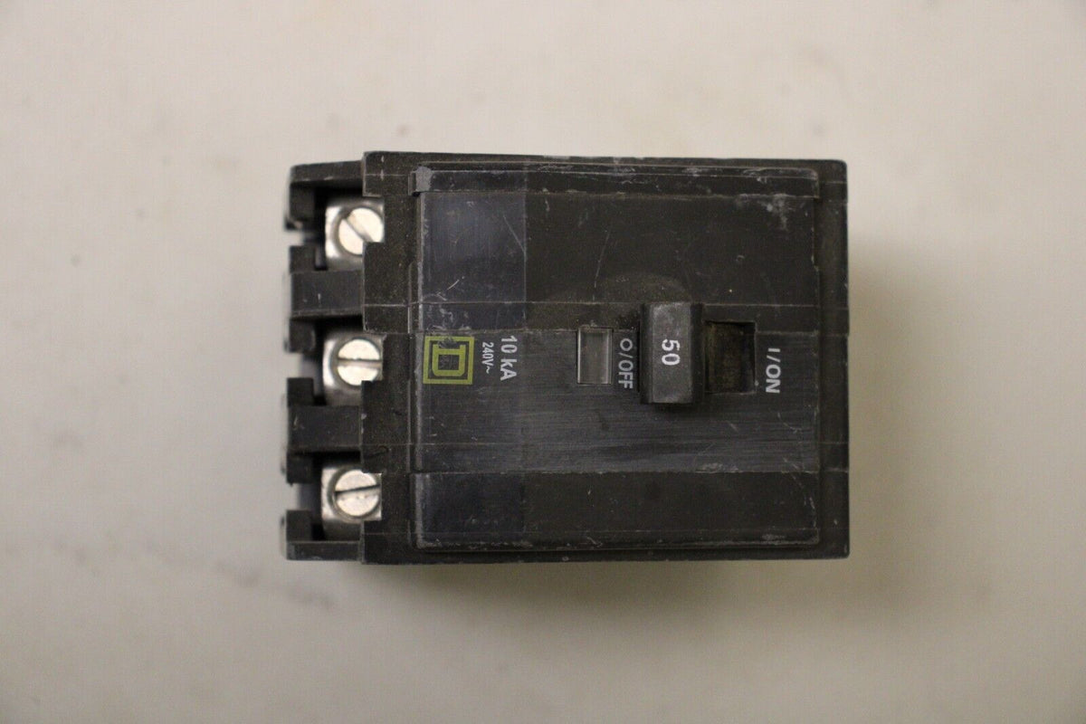 Square D Type QOB 3 Pole 50 Amp 240V 10kA QOB Circuit Breaker DP4075 - Northside Material Brokers