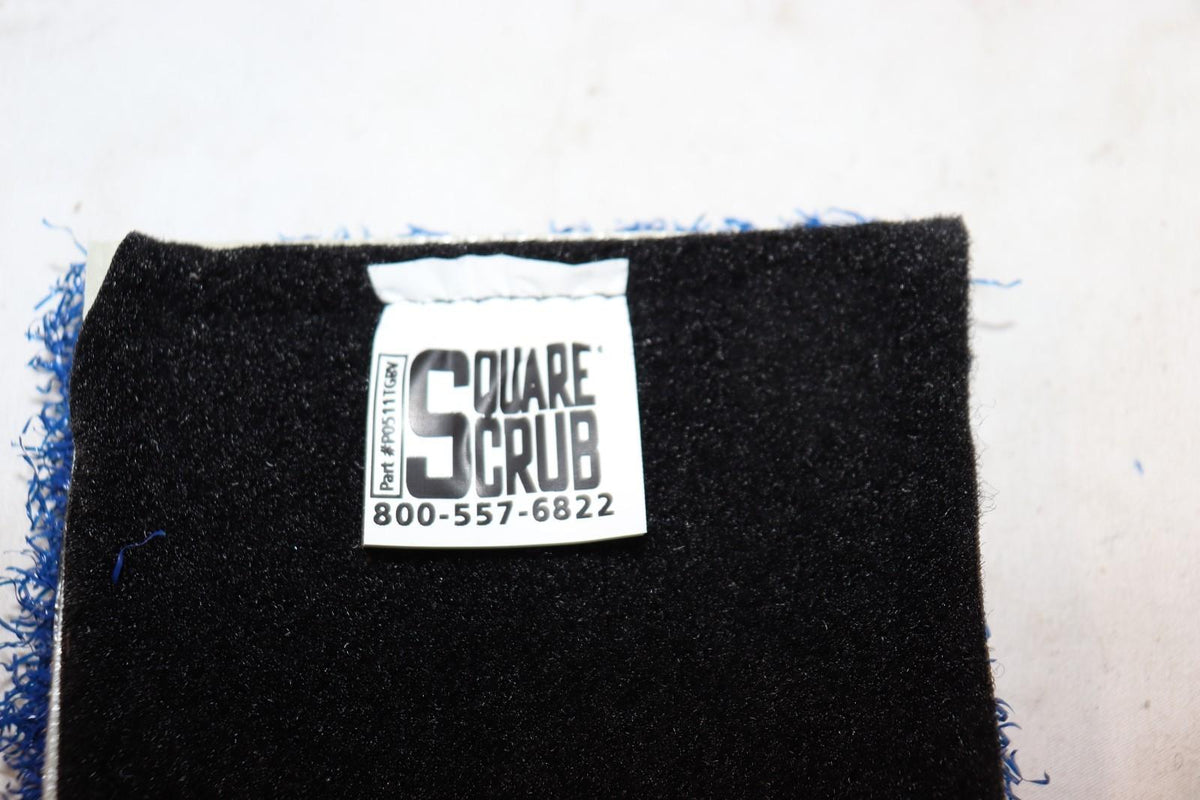 Square Scrub 4.75x10 Blue Tile & Grout Pad - Sold Individually - Northside Material Brokers