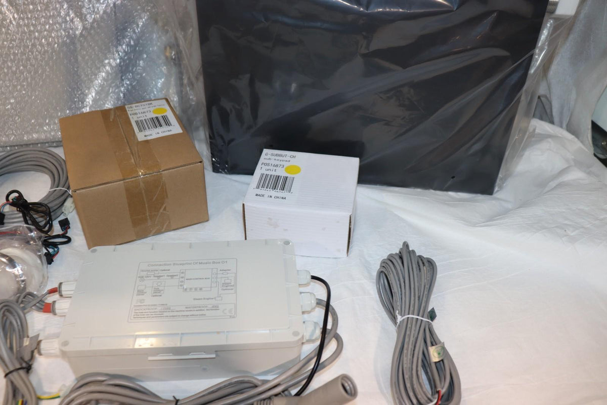 SteamSpa BKT750-A Black Series Bluetooth/WiFi 7.5kW w/ QuickStart, Polished Gold - Northside Material Brokers
