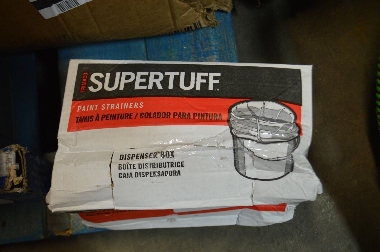 Supertuff paint strainer bag, box of 25, Model 11513/25 - Northside Material Brokers