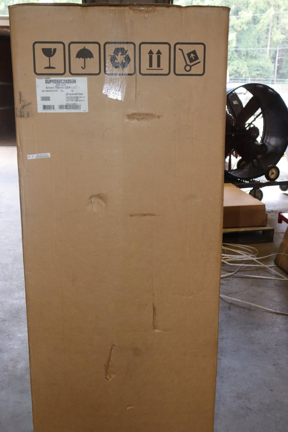 Suprema 55 gal. 5500-Watt Flexible Capacity Water Heater, Stainless Steel Tank - Northside Material Brokers