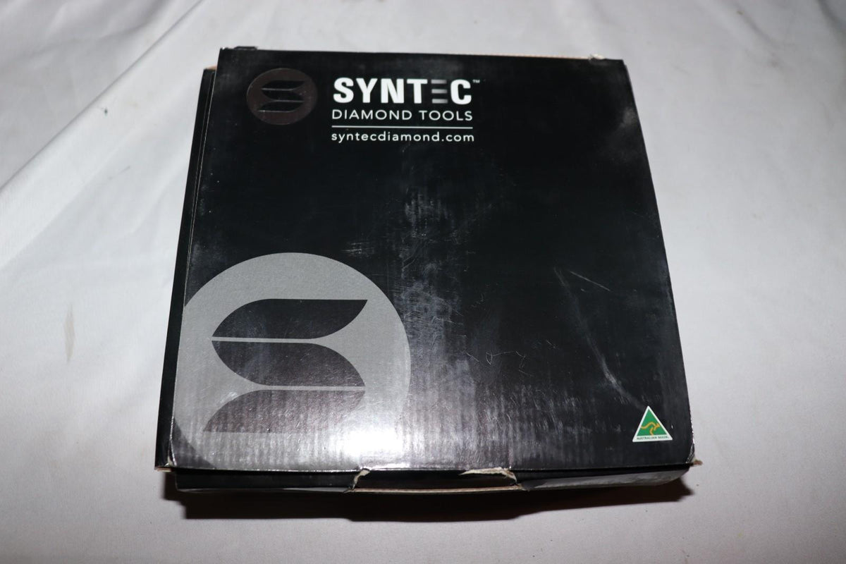 Syntec 7" T Segment Cup Wheel 14-Segment Threaded Arbor - Black Series - Northside Material Brokers