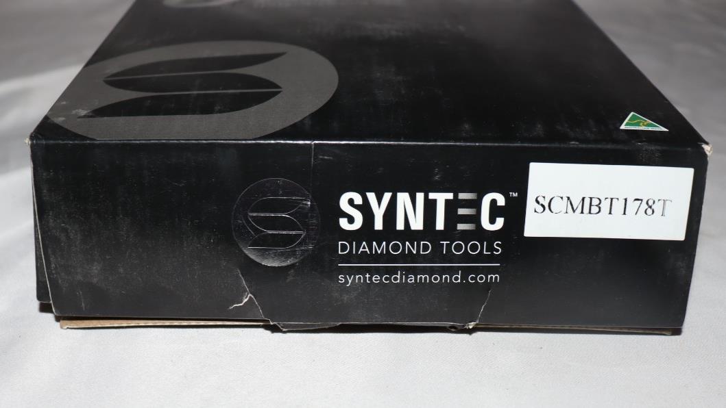 Syntec 7" T Segment Cup Wheel 14-Segment Threaded Arbor - Black Series - Northside Material Brokers