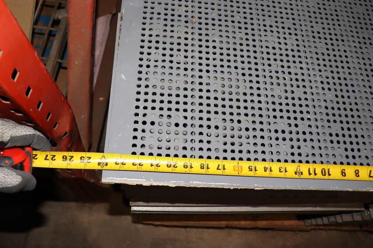 Tate Perforated Raised Access Floor Tiles 2'x2' Starlight, Used - Northside Material Brokers