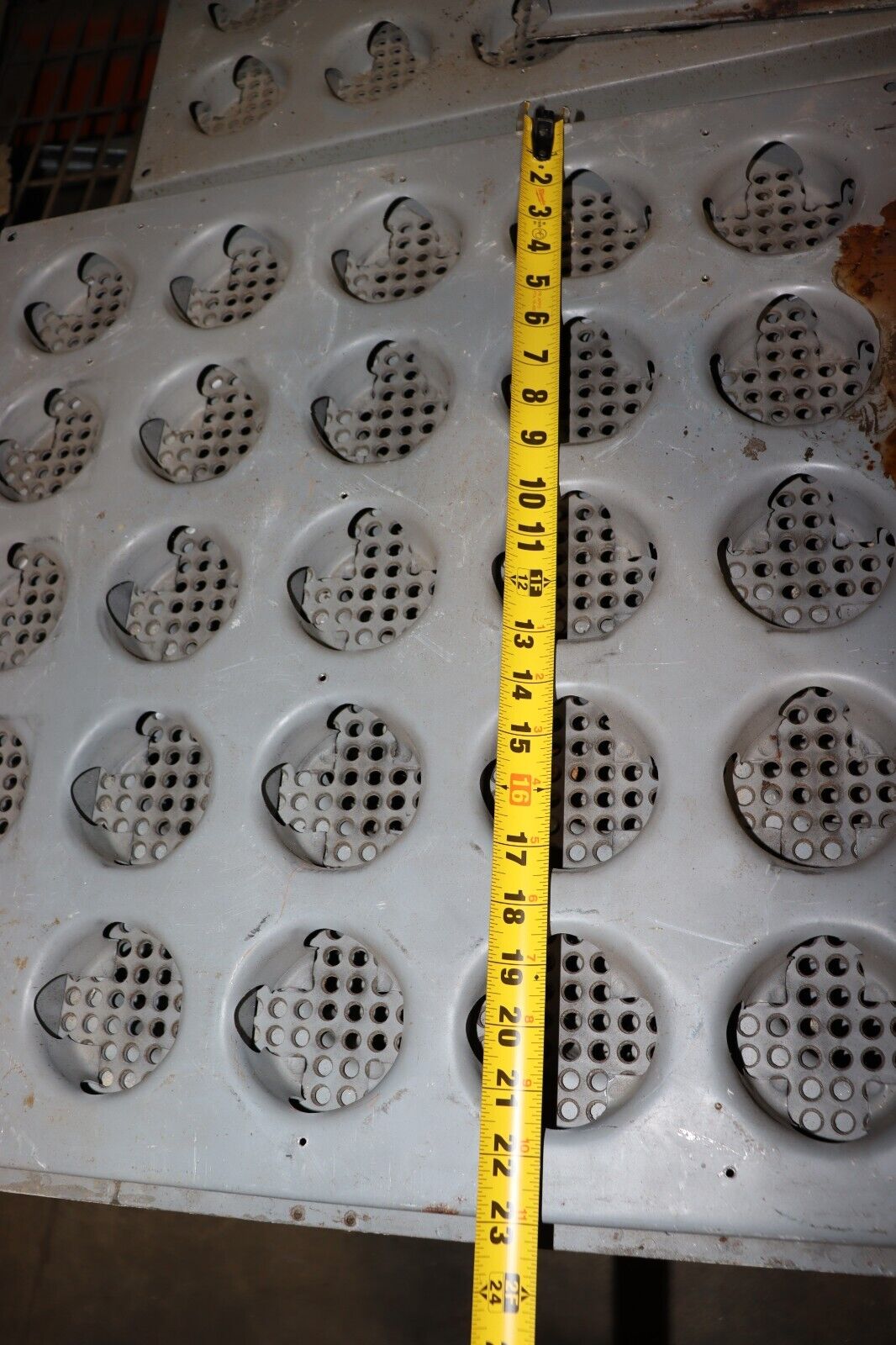 Tate Perforated Raised Access Floor Tiles 2'x2' Starlight, Used - Northside Material Brokers