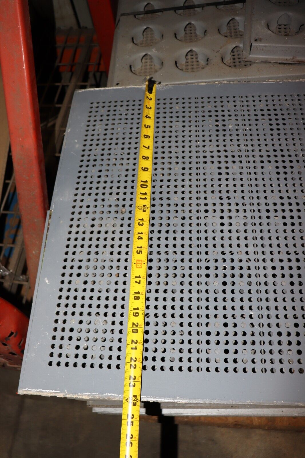 Tate Perforated Raised Access Floor Tiles 2'x2' Starlight, Used - Northside Material Brokers