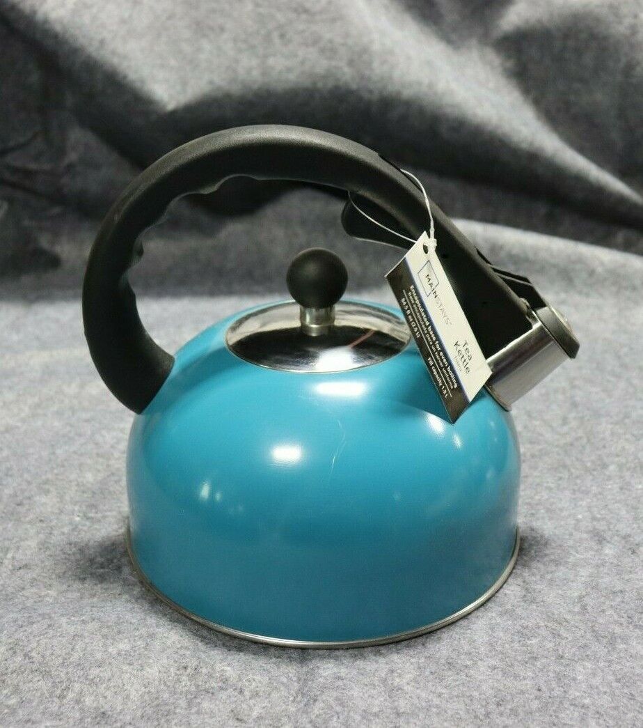 Tea Kettle, Black, Teal and Red Lot of 4 - Northside Material Brokers