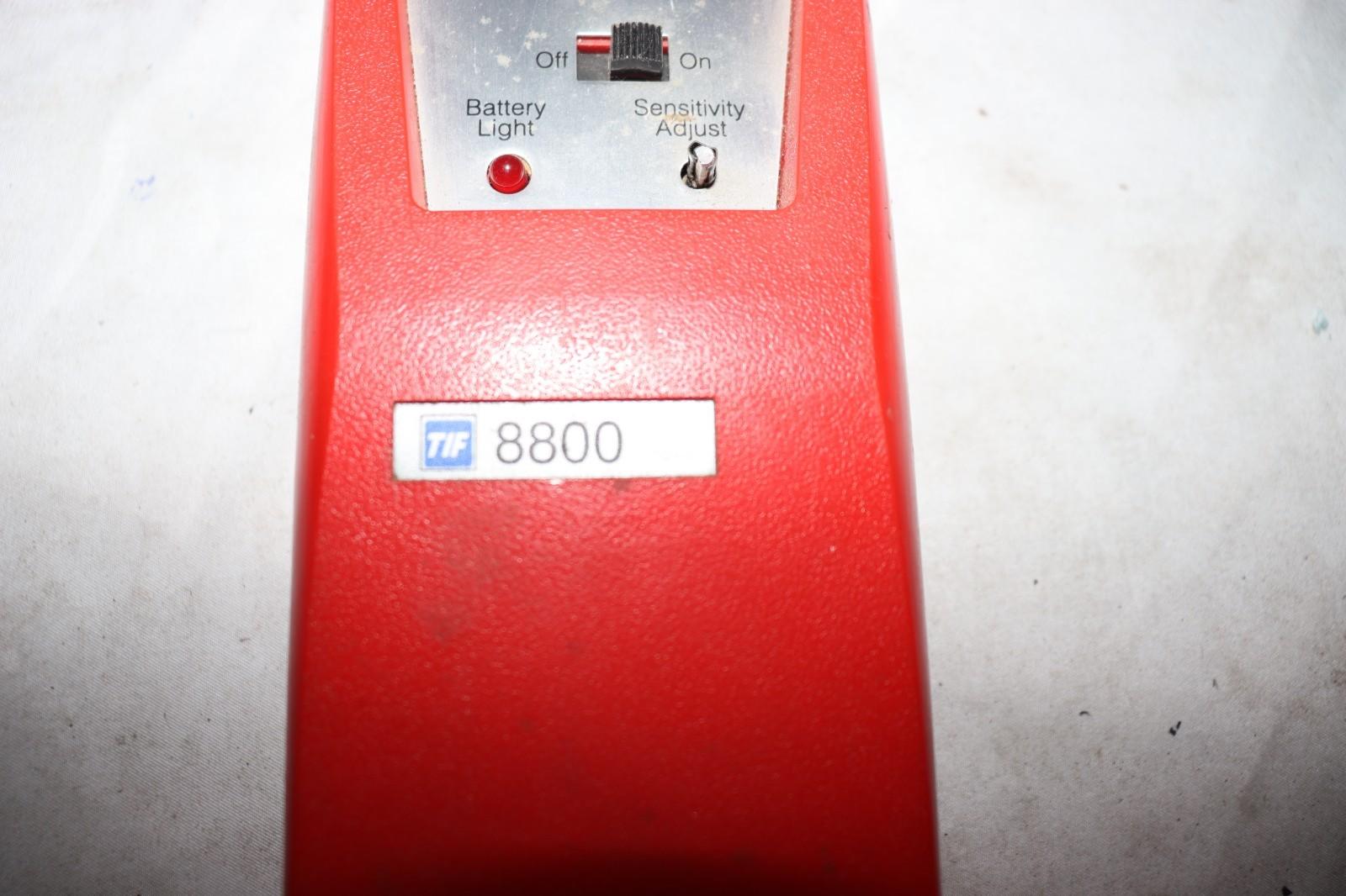 TIF 8800A Combustible Gas Leak Detector WITHOUT Case & Manual - Northside Material Brokers