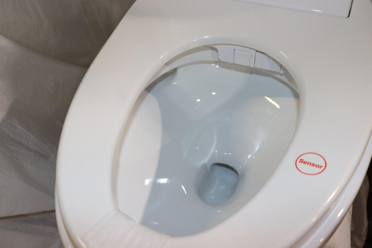 Toilet Homary 1.27 GPF Elongated Floor Mounted One Piece, Intelligent, Bidet - Northside Material Brokers