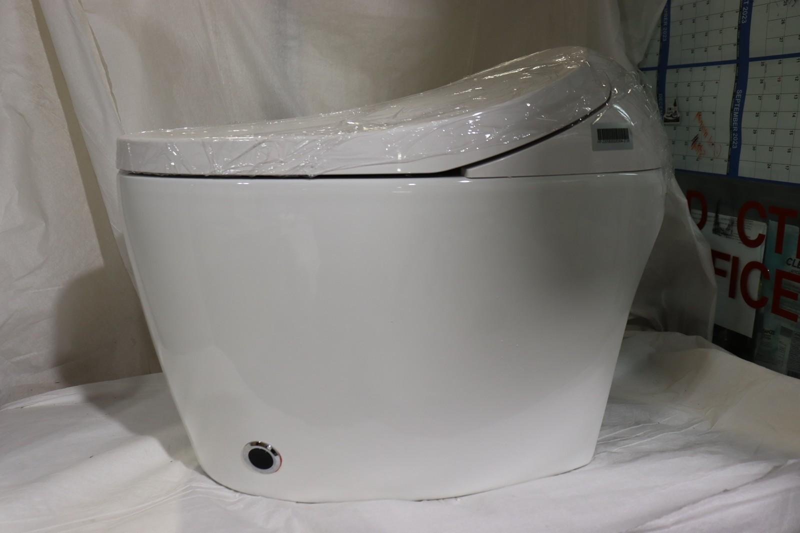 Toilet Homary 1.27 GPF Elongated Floor Mounted One Piece, Intelligent, Bidet - Northside Material Brokers