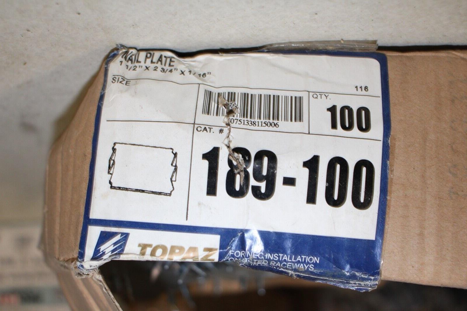 TOPAZ 189 1-1/8X2-3/4X1/16 Nail Plate - Northside Material Brokers