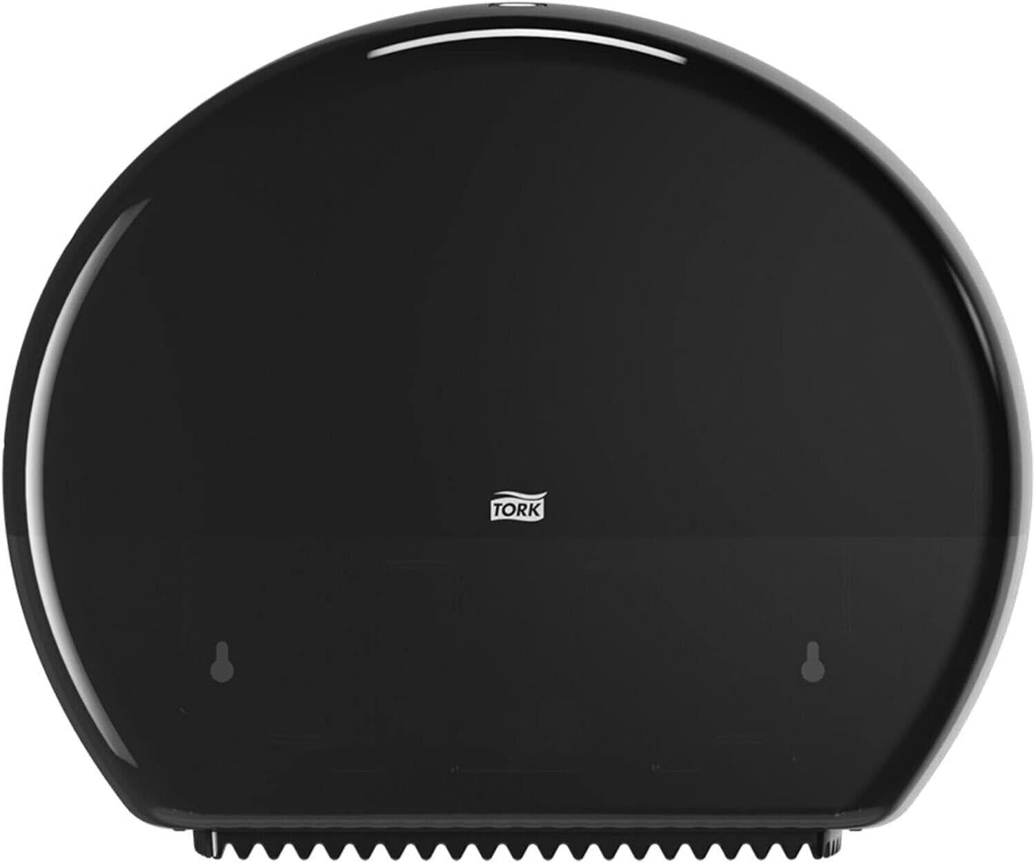 Tork 55 40 28A Jumbo Roll Bath Tissue Dispenser Black, NIOB - Northside Material Brokers
