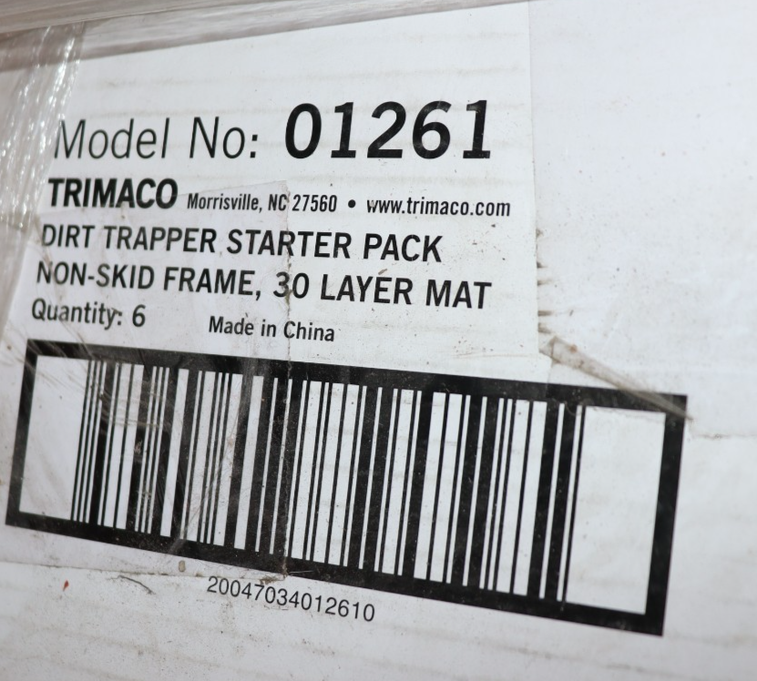 Trimaco Dirt Trapper Non-Skid 30 Layer, Starter Pack, 6 Total, 01261, 26"x32" - Northside Material Brokers