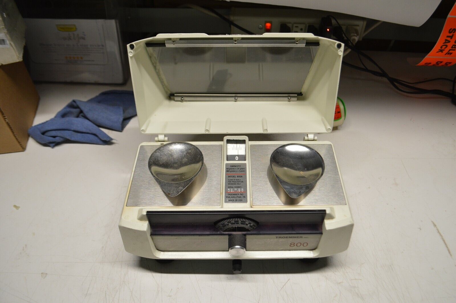 Troemner Pharmacy Scale, 800A - Northside Material Brokers