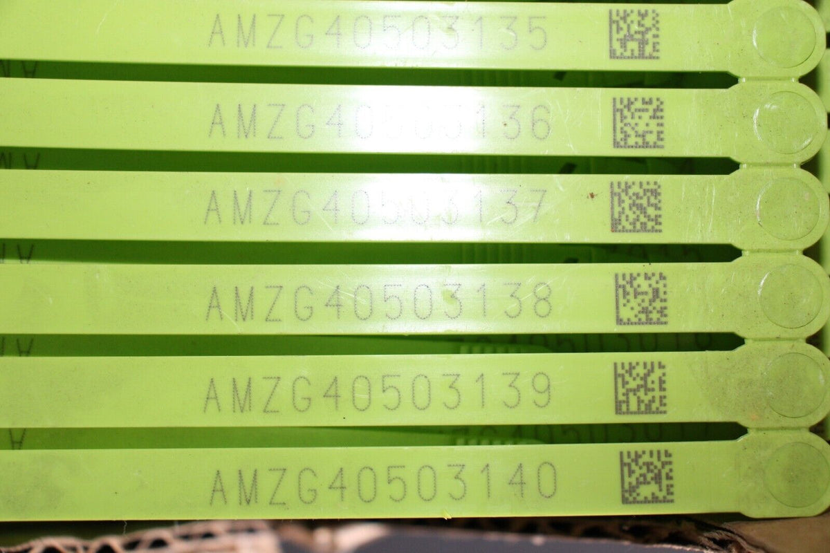 TRUCK CONTAINER NUMBERED SECURITY SEALS - Northside Material Brokers