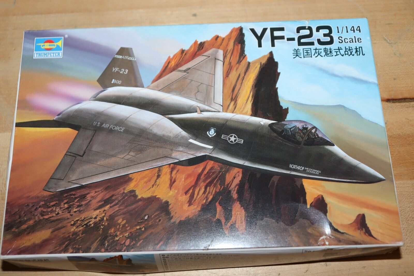 TRUMPETER Aircraft Model 1/144 YF-23 Scale Hobby WP 01332 P1332 - Northside Material Brokers
