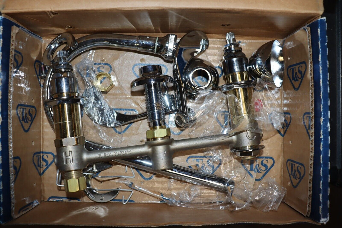 T&S Deck Mount Medical Faucet, B-2865-04 - Northside Material Brokers