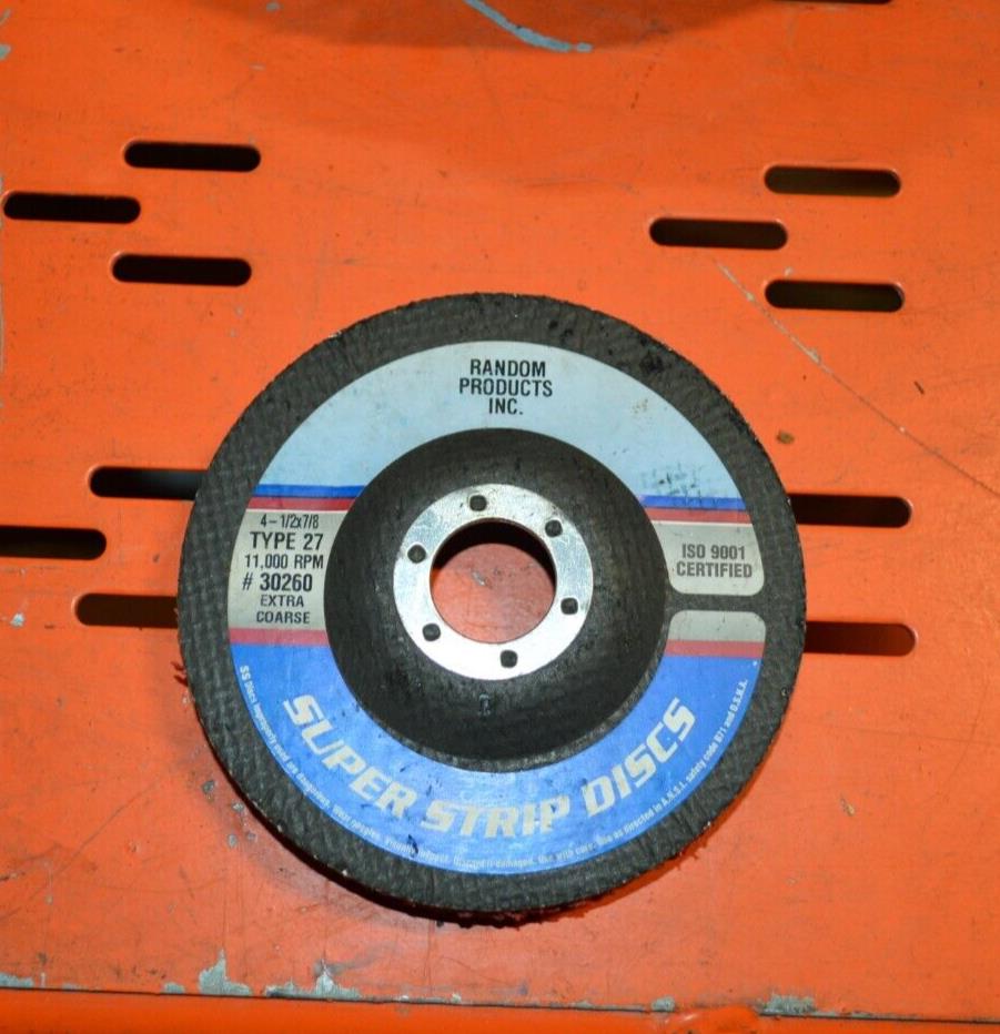 Type 27 Grinding Disc, 4-1/2" x 1/4" x 7/8" - Northside Material Brokers