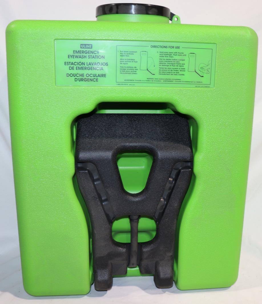 Uline Eyewash Station Slim Flow H-9832, Used - Northside Material Brokers