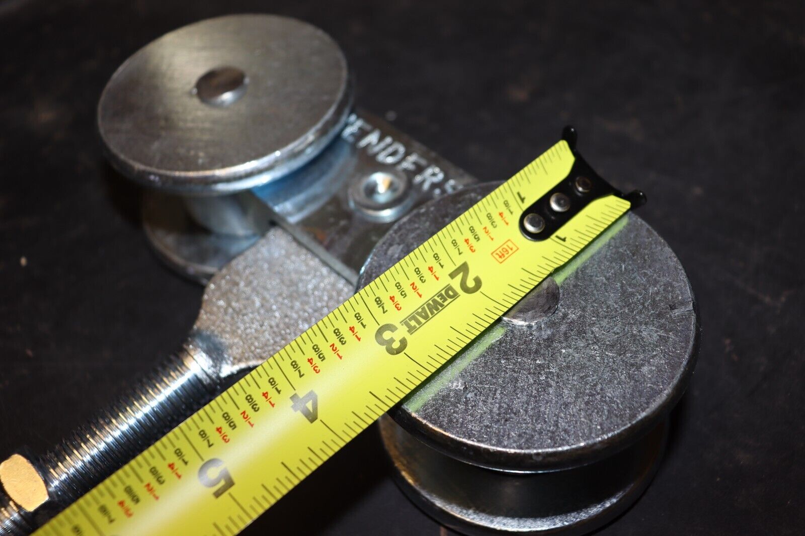 ULTRA HEAVY DUTY - 2-Wheel 3.5" Track Roller Wheels Parts Beam Trolley System - Northside Material Brokers