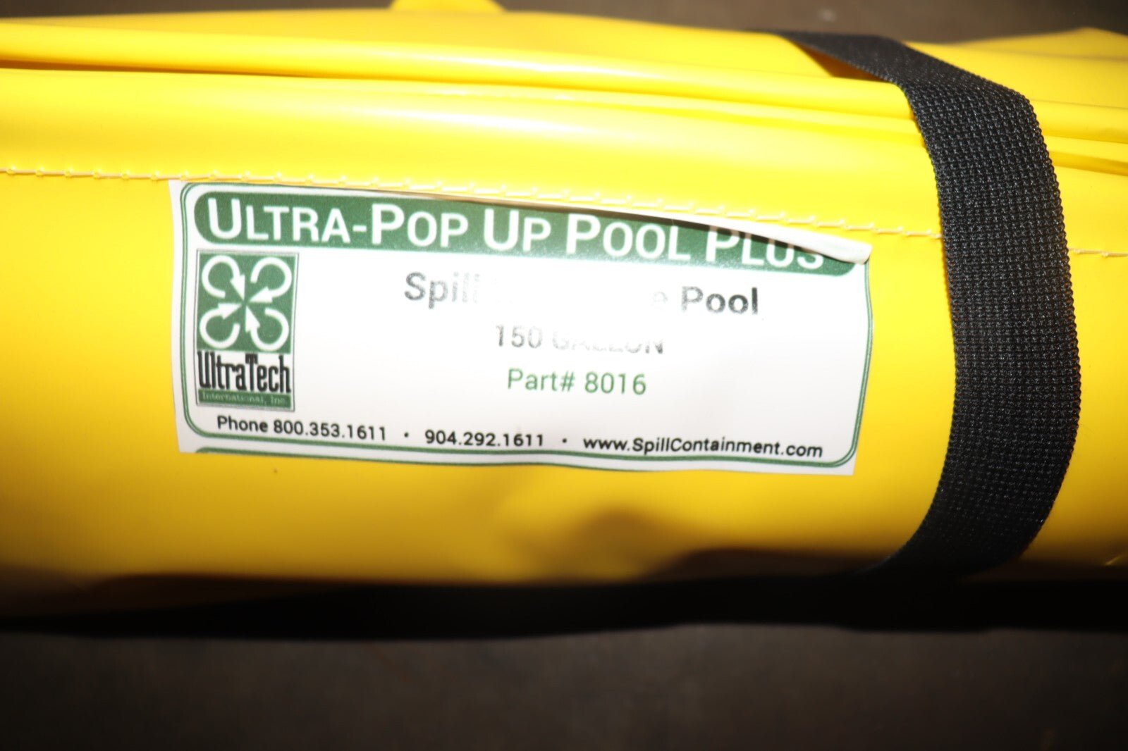 Ultratech Pop-Up Pool Model 8016, 150 gallon Spill capacity - Northside Material Brokers