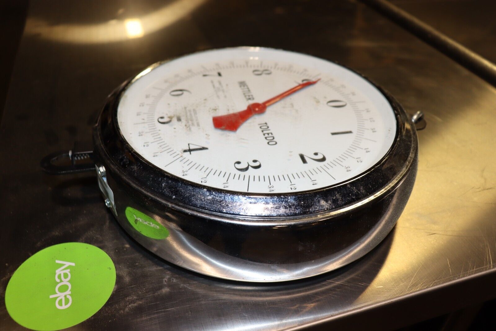 Used METTLER TOLEDO Model 2114 Produce 30lb Weighing Scale Only, NON CALEBRATED - Northside Material Brokers