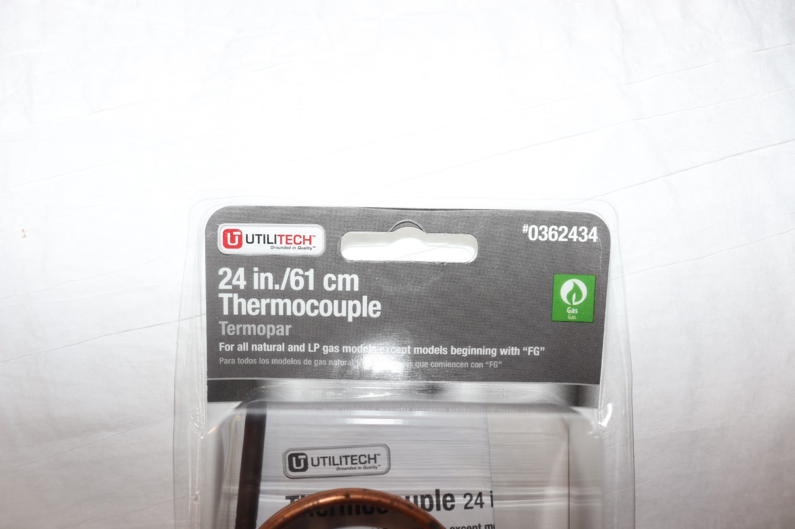 Utilitech 362434 - 24"/61cm Thermocouple, NIB - Northside Material Brokers