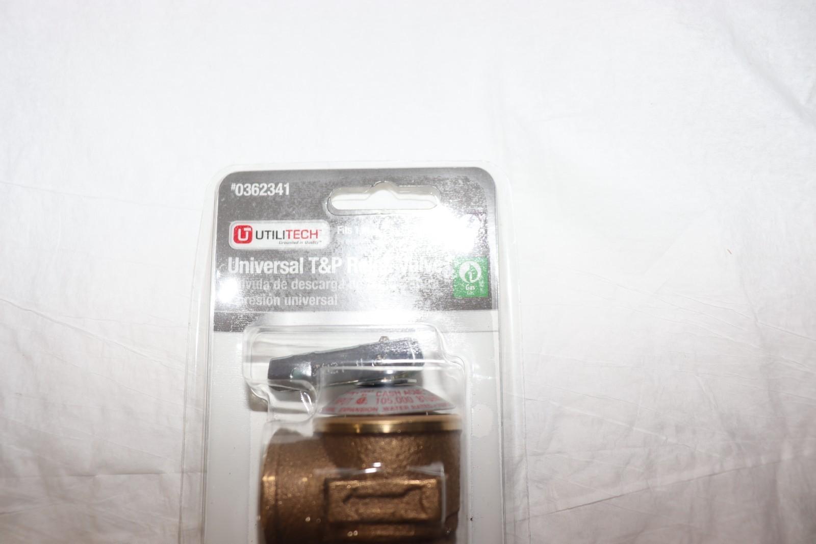 UTILITECH Universal T&P 3/4" Relief Valve 0362341 - Northside Material Brokers