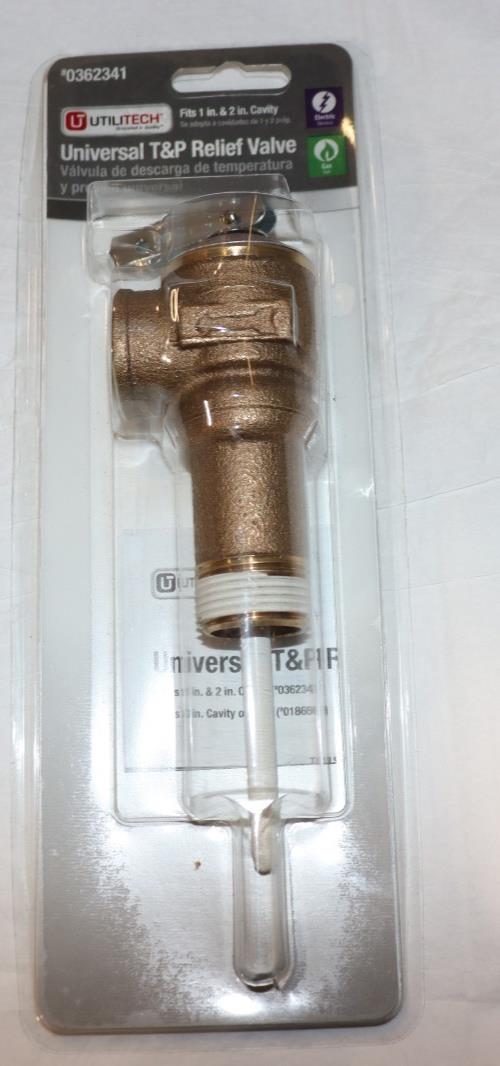 UTILITECH Universal T&P 3/4" Relief Valve 0362341 - Northside Material Brokers
