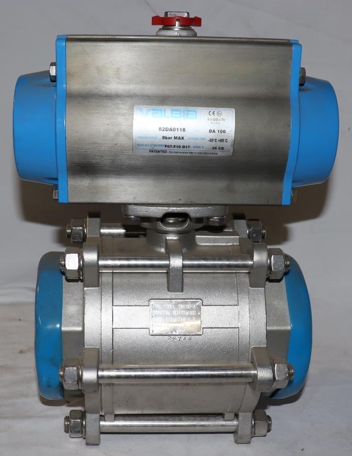 Valbia DA100-4 Pneumatic Air Actuator, 800 psi, 82A0118, NEW - Northside Material Brokers