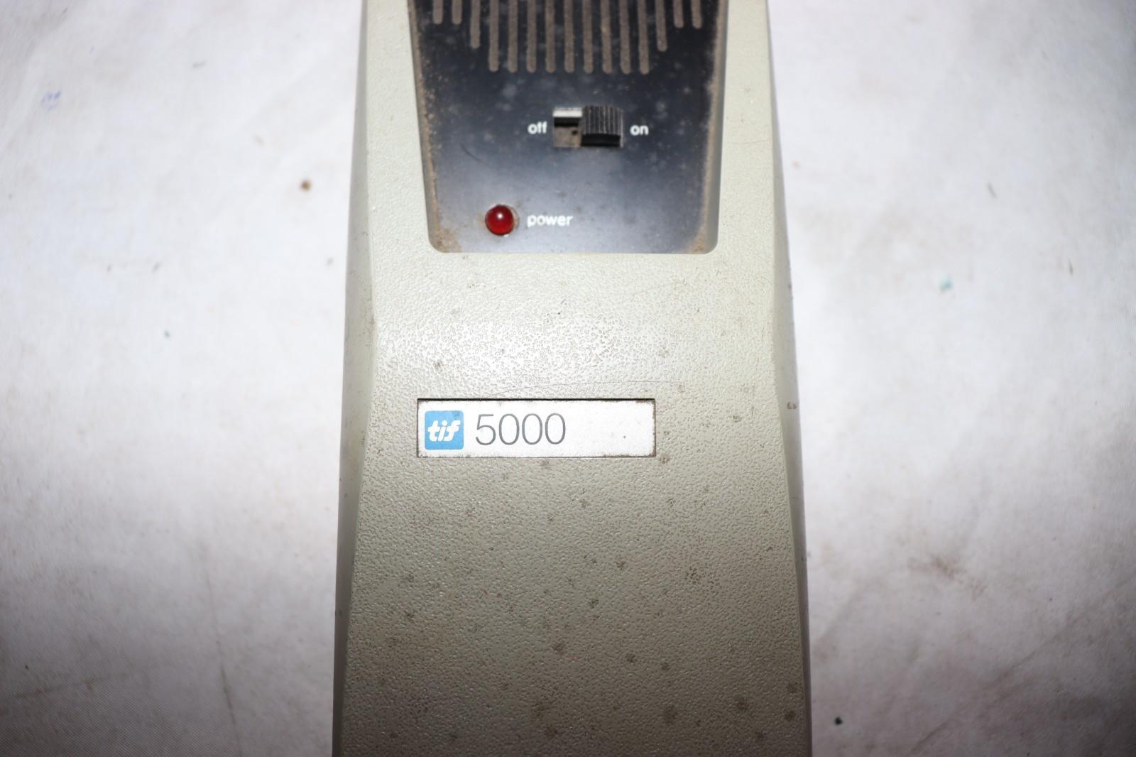 VINTAGE TIF 5000 AUTOMATIC HALOGEN LEAK DETECTOR - Northside Material Brokers