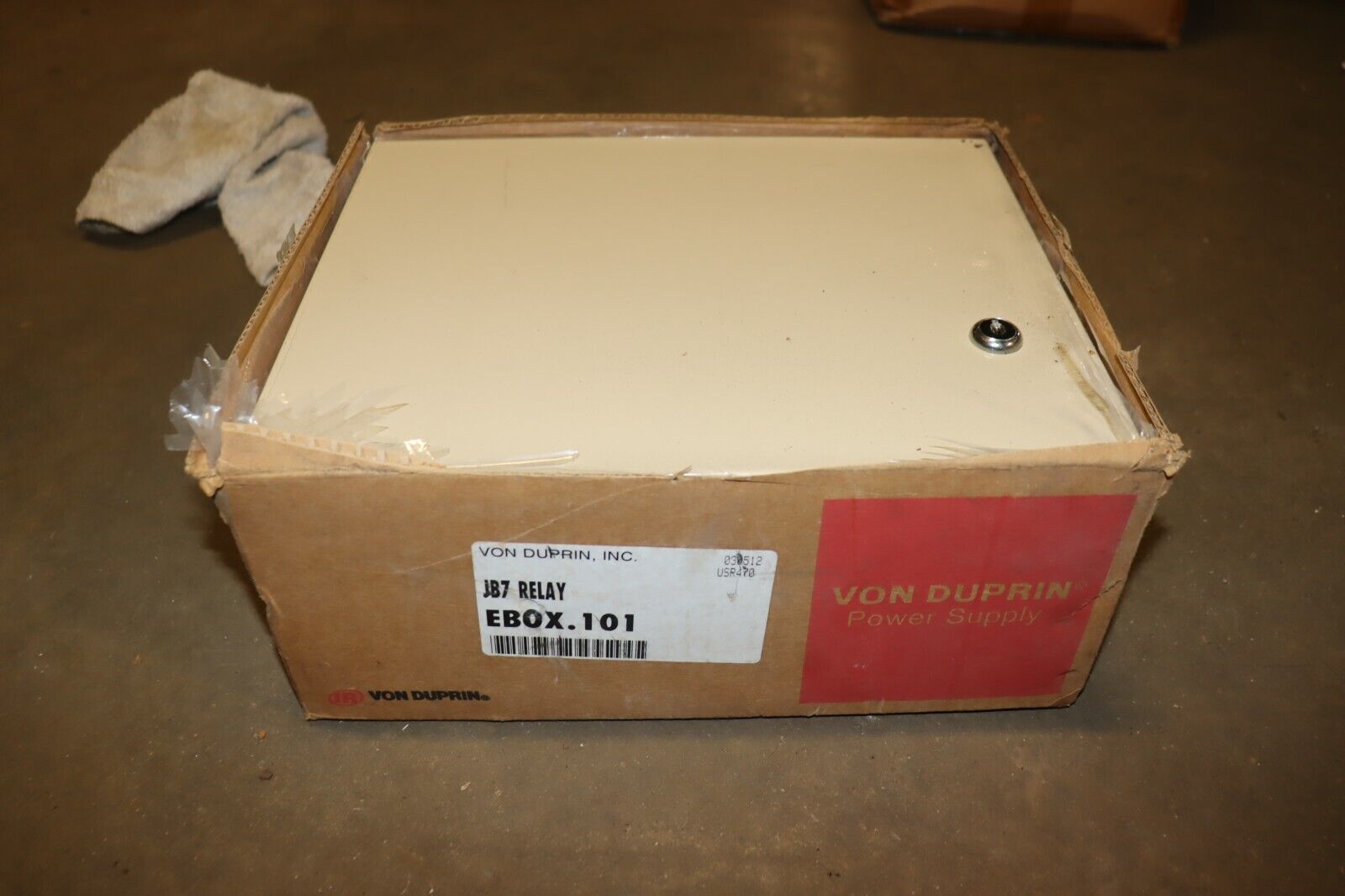 Von Duprin JB7 Relay EBOX.101, 12-24 AWG, 24 Position Terminal Strip - Northside Material Brokers
