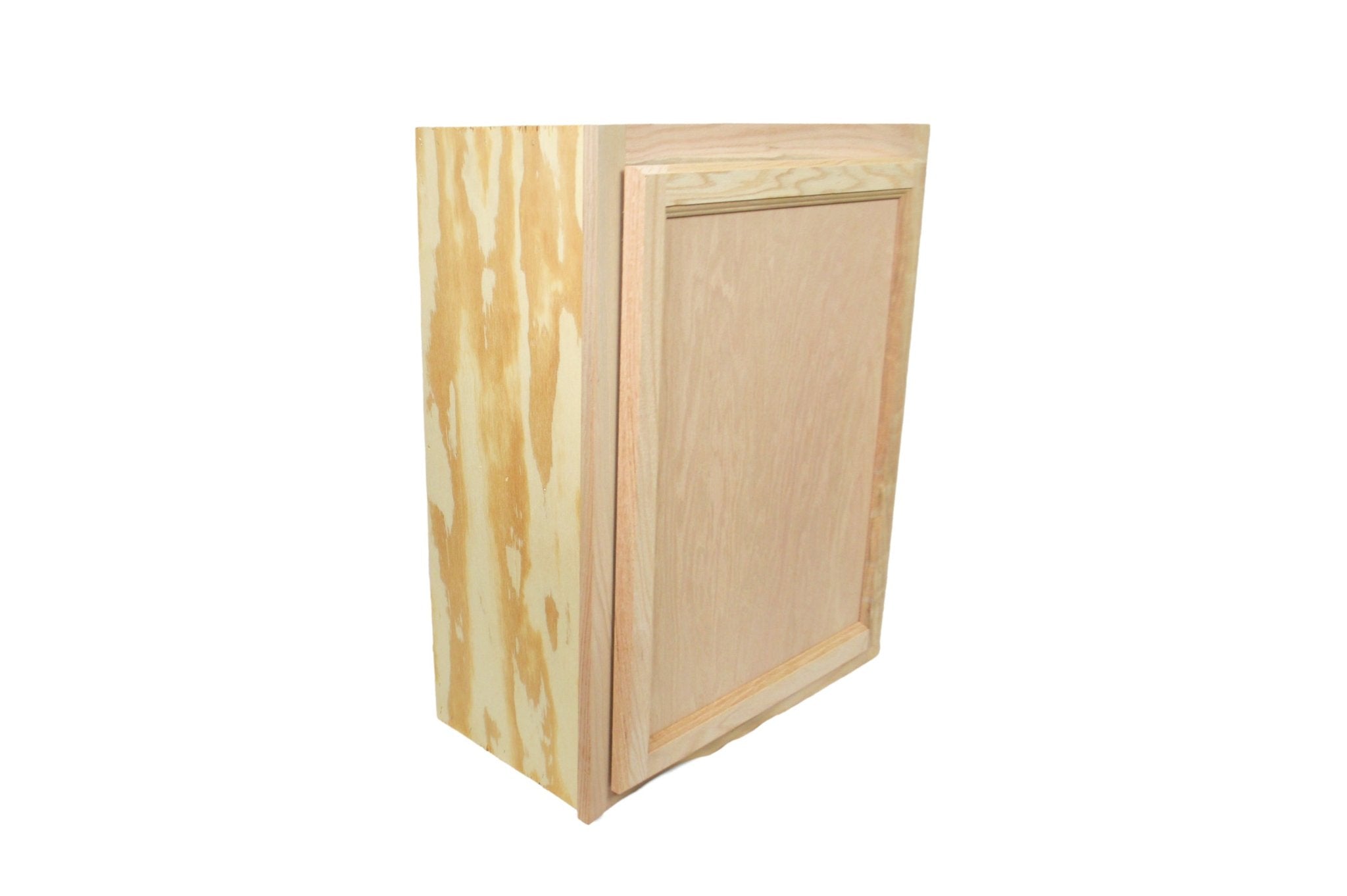 wall Cabinet in Unfinished Oak - Northside Material Brokers