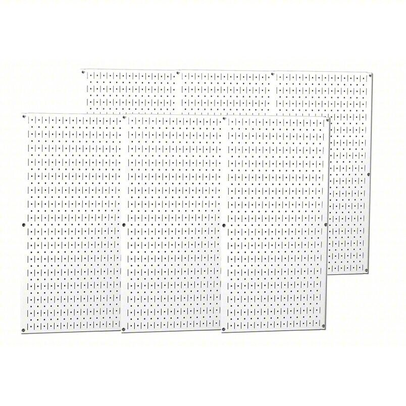 WALL CONTROL 25-P-326 WH INDUSTRIAL PEG BOARD - Northside Material Brokers