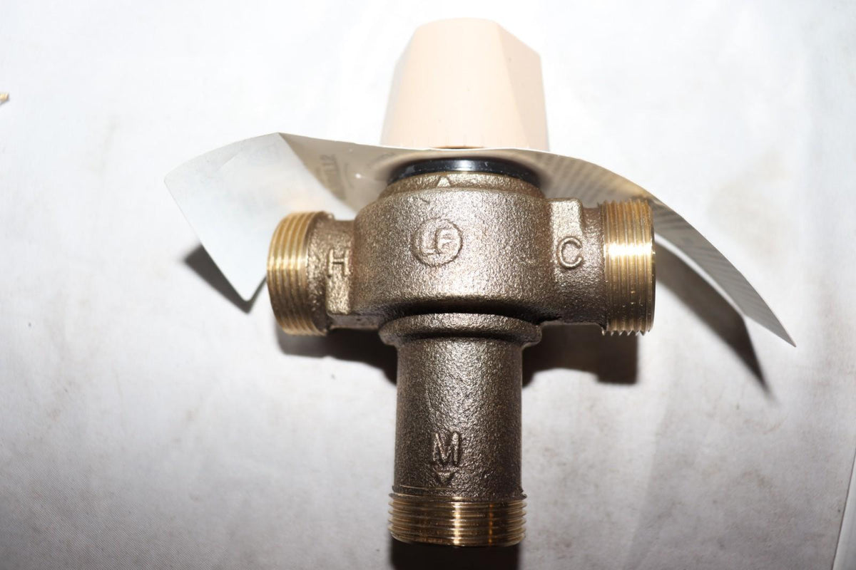 Watts 1/2" LFMMVM1 PEX Crimp Lead Free Mixing Valve, New - Northside Material Brokers