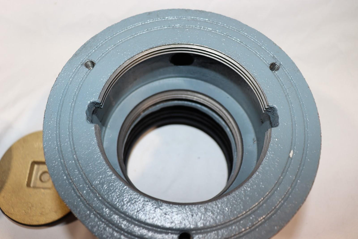 Watts - MNZ - B4-34-4P-LG - Cast Iron Drain Body Cleanout - 3 1/2" - Northside Material Brokers