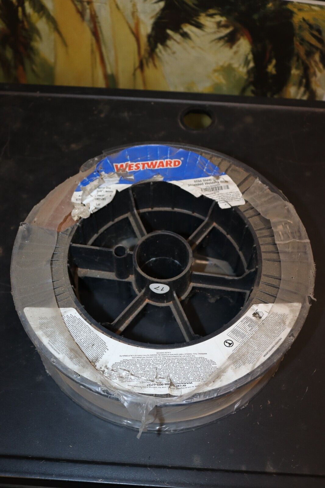 Westward 30Xn95 Mig Welding Wire, Carbon Steel, 0.035 In., Roll Slightly damaged - Northside Material Brokers