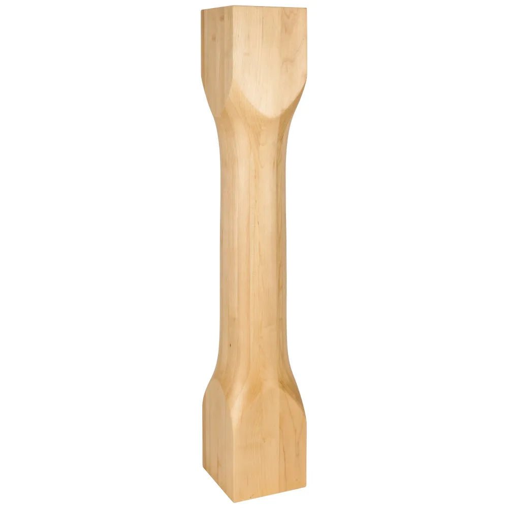 White Birch Cathedral Turned Post 6" W x 6" D x 35-1/2" H P83-6-WB - Northside Material Brokers