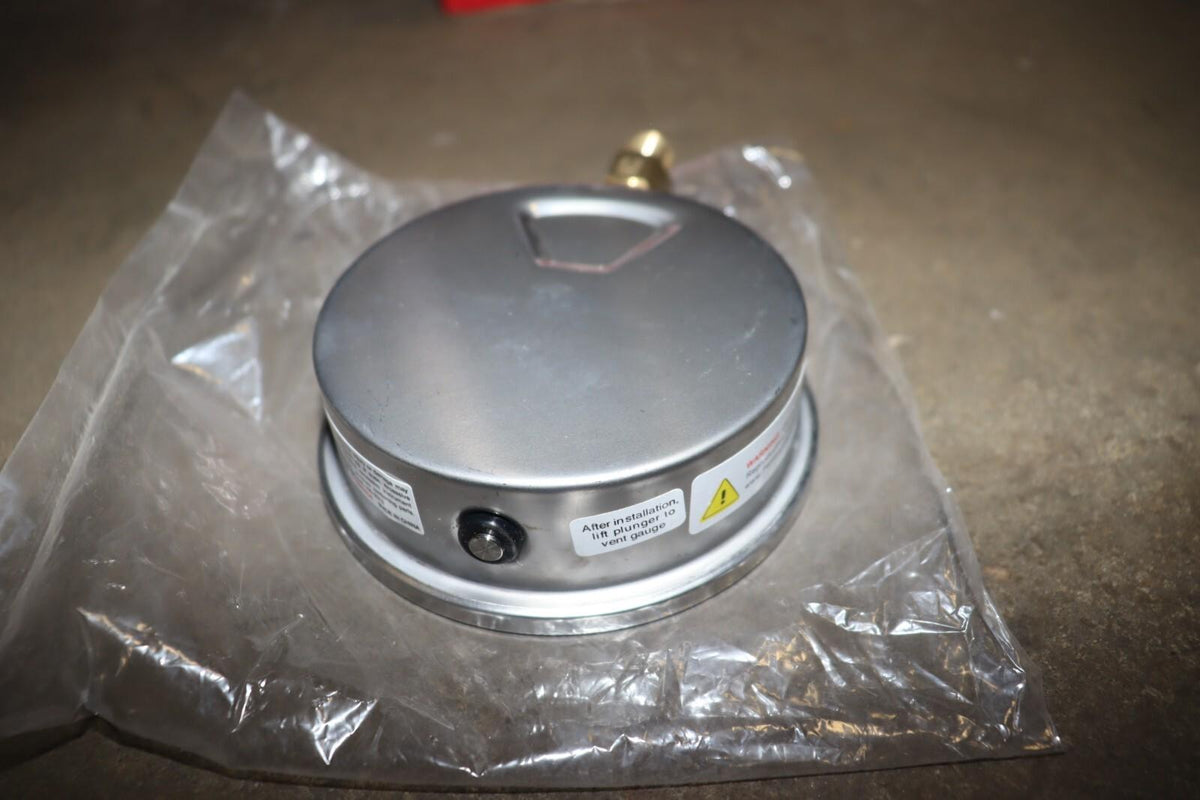 Winters Industrial Pressure Gauge: 0 to 100 PSI, 36TW11, NEW OPEN BOX - Northside Material Brokers